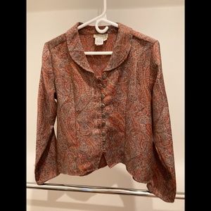 Territory Ahead wool blouse